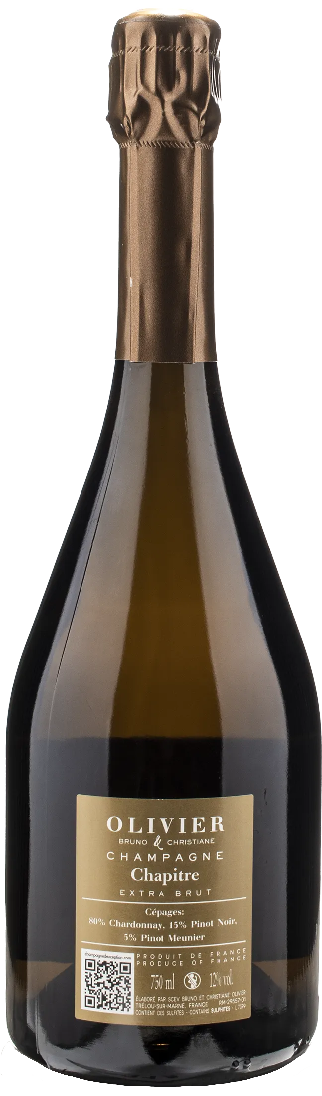 B&C Olivier Champagne Chapitre Extra Brut