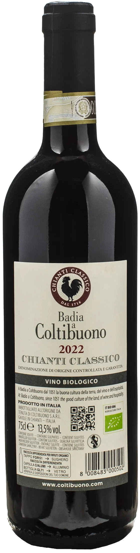 Badia a Coltibuono Chianti Classico 2022