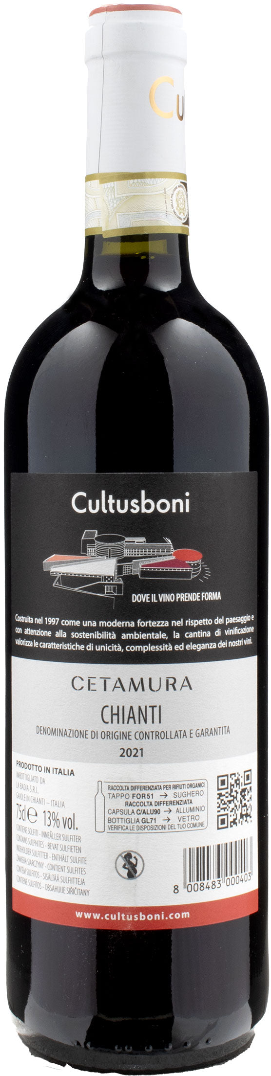 Badia a Coltibuono Cultusboni Chianti Cetamura 2021