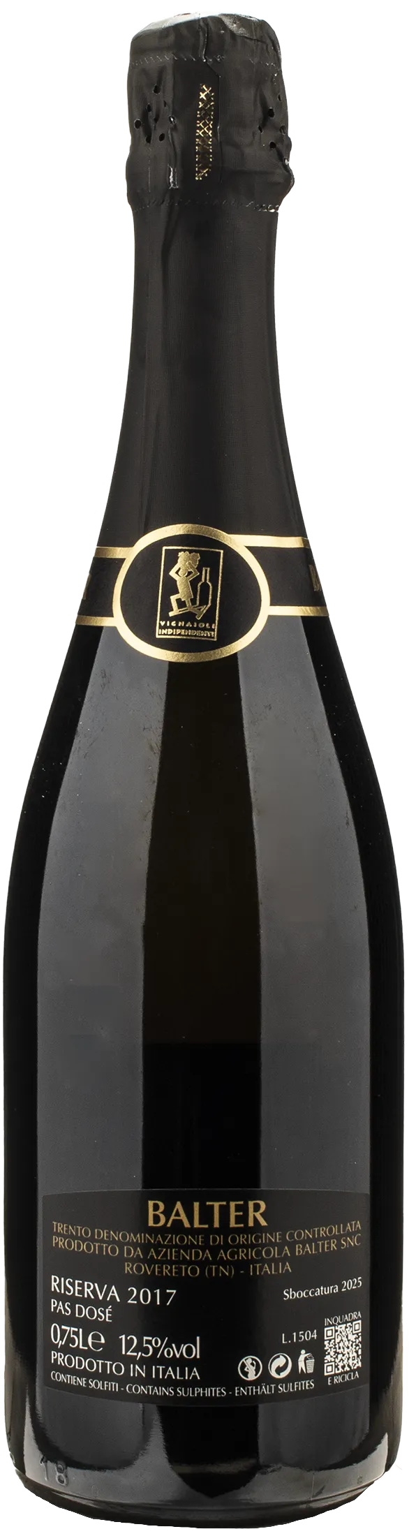 Balter Trento Pas Dose Riserva 2017