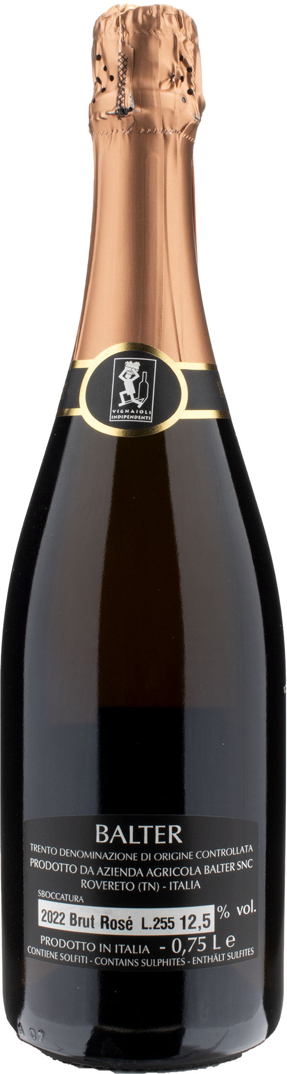 Balter Trento Rosé Brut Metodo Classico