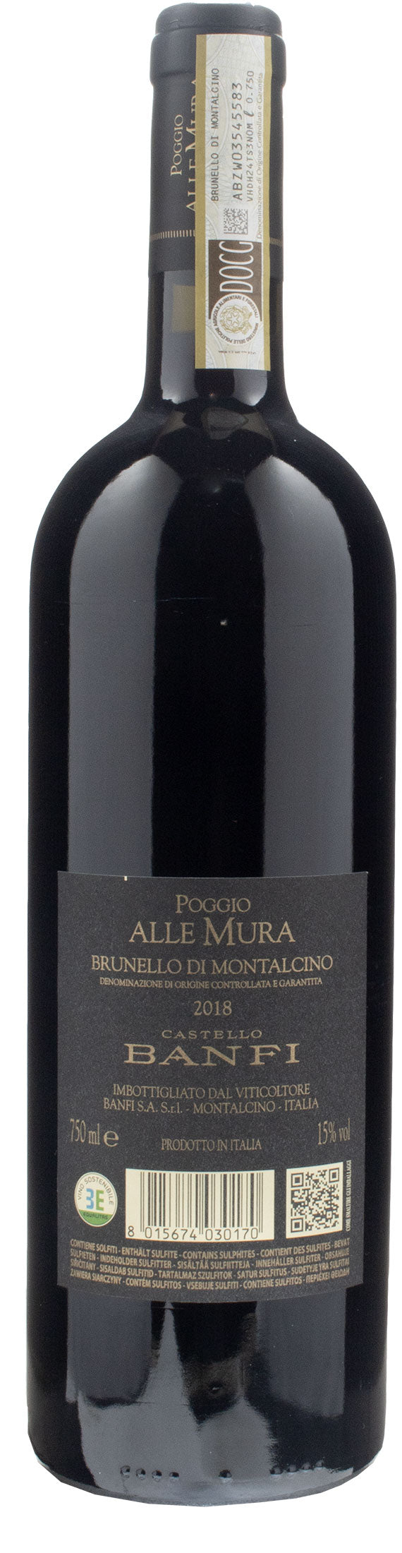 Banfi Brunello di Montalcino Poggio alle Mura 2018