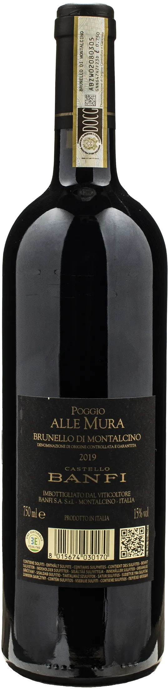 Banfi Brunello di Montalcino Poggio alle Mura 2019