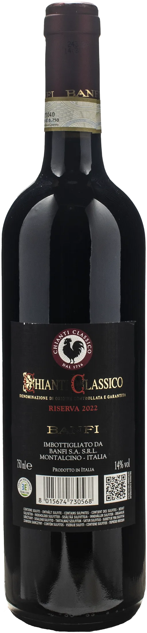 Banfi Chianti Classico Riserva 2022