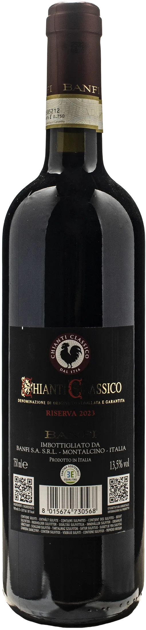Banfi Chianti Classico Riserva 2023