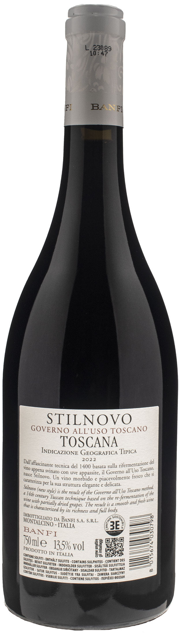 Banfi Governo all'Uso Toscano Stilnovo 2022
