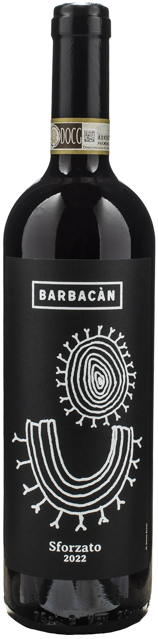 Barbacan Sforzato di Valtellina 2022