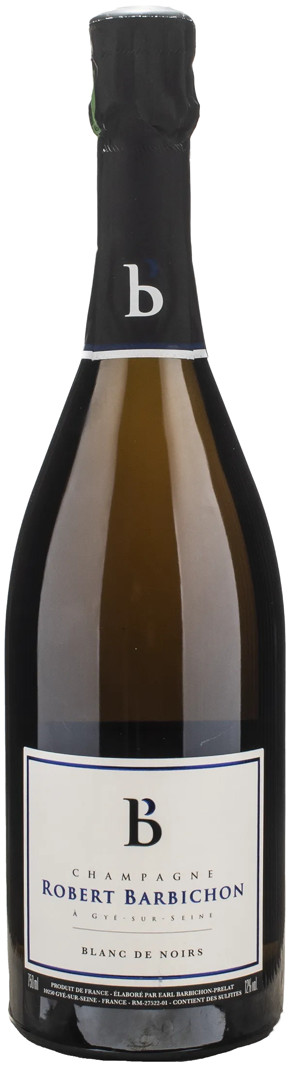 Barbichon Champagne Blanc de Noirs Brut Nature