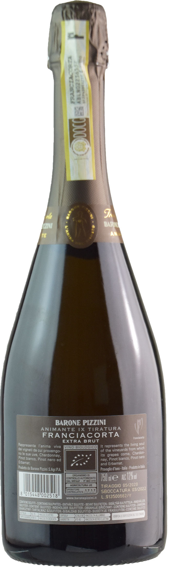 Barone Pizzini Franciacorta Animante Dosaggio Zero