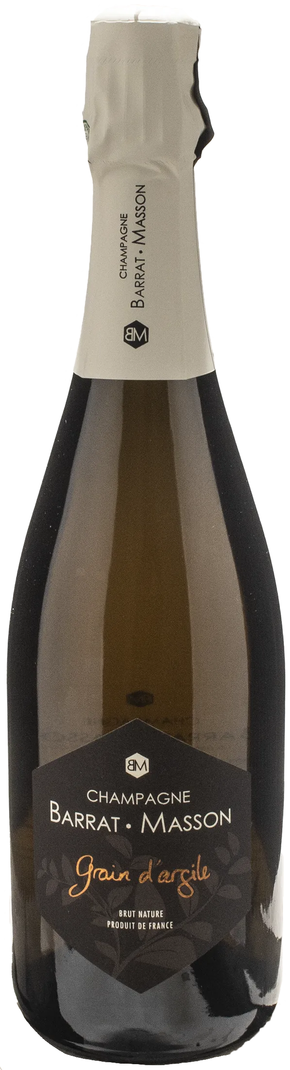 Barrat Masson Champagne Grain d'Argile Brut Nature