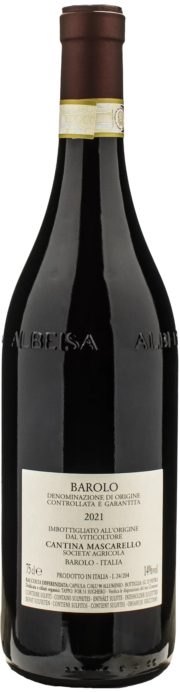 Bartolo Mascarello Barolo 2021