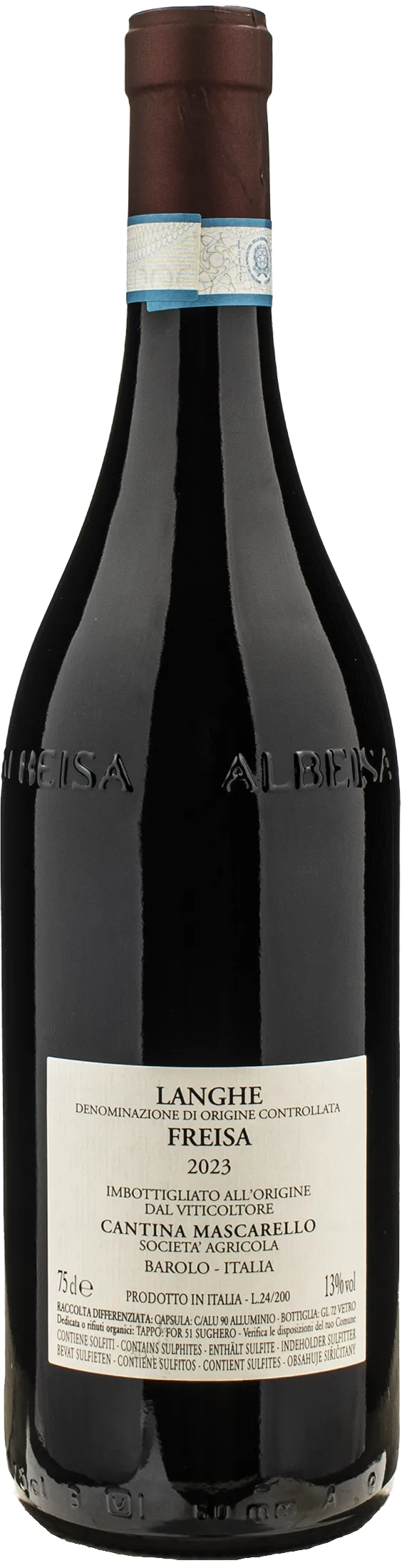 Bartolo Mascarello Langhe Freisa 2023