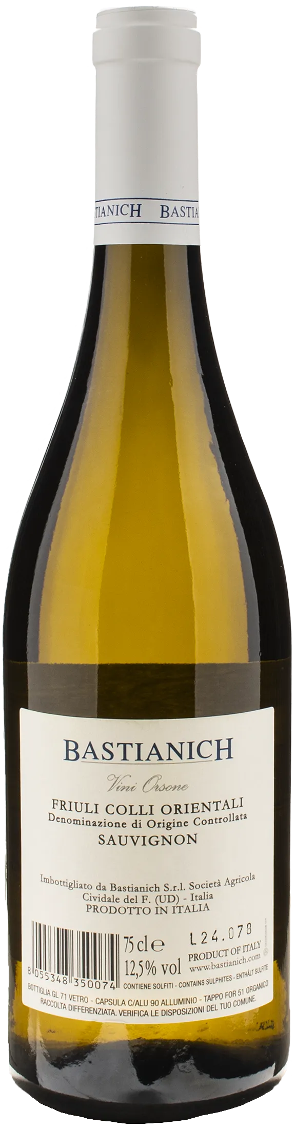 Bastianich Sauvignon Blanc Vini Orsone 2023