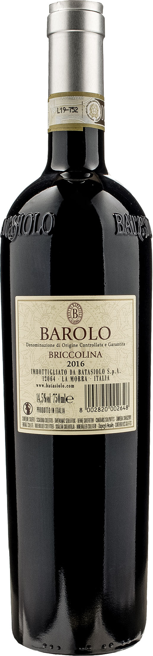 Batasiolo Barolo Briccolina 2016