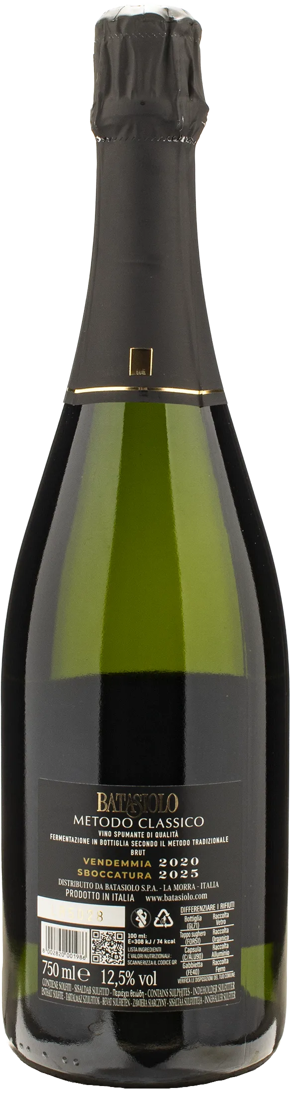 Batasiolo Spumante Metodo Classico Brut 2020