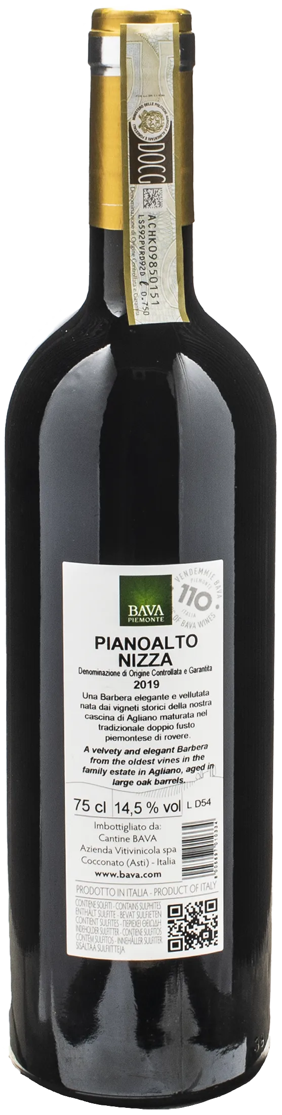 Bava Nizza Piano Alto 2019