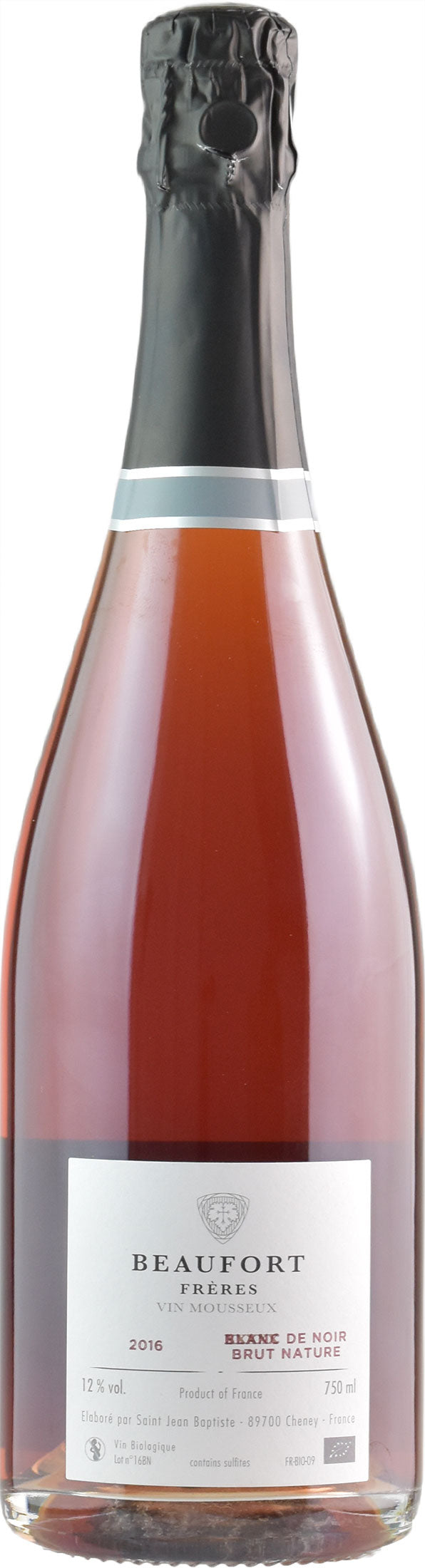 Beaufort Freres Vin Mousseux Rosè Brut Nature 2016