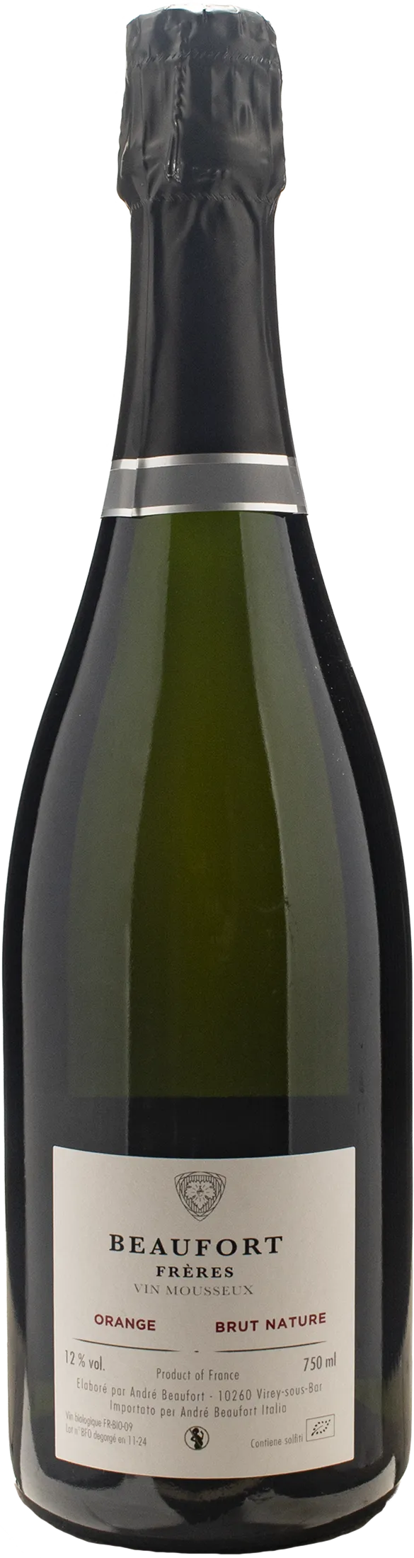 Beaufourt Freres Orange Brut Nature