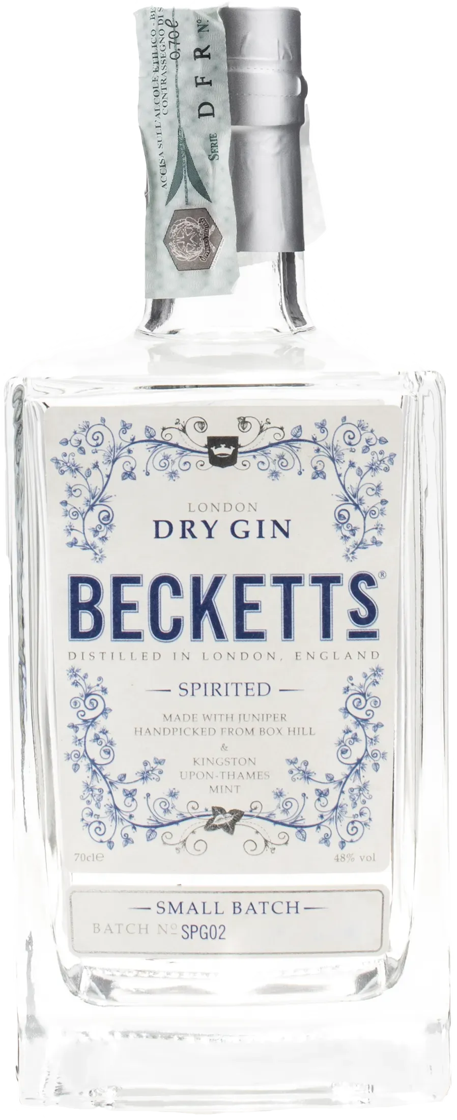 Beckett's London Dry Gin Spirited