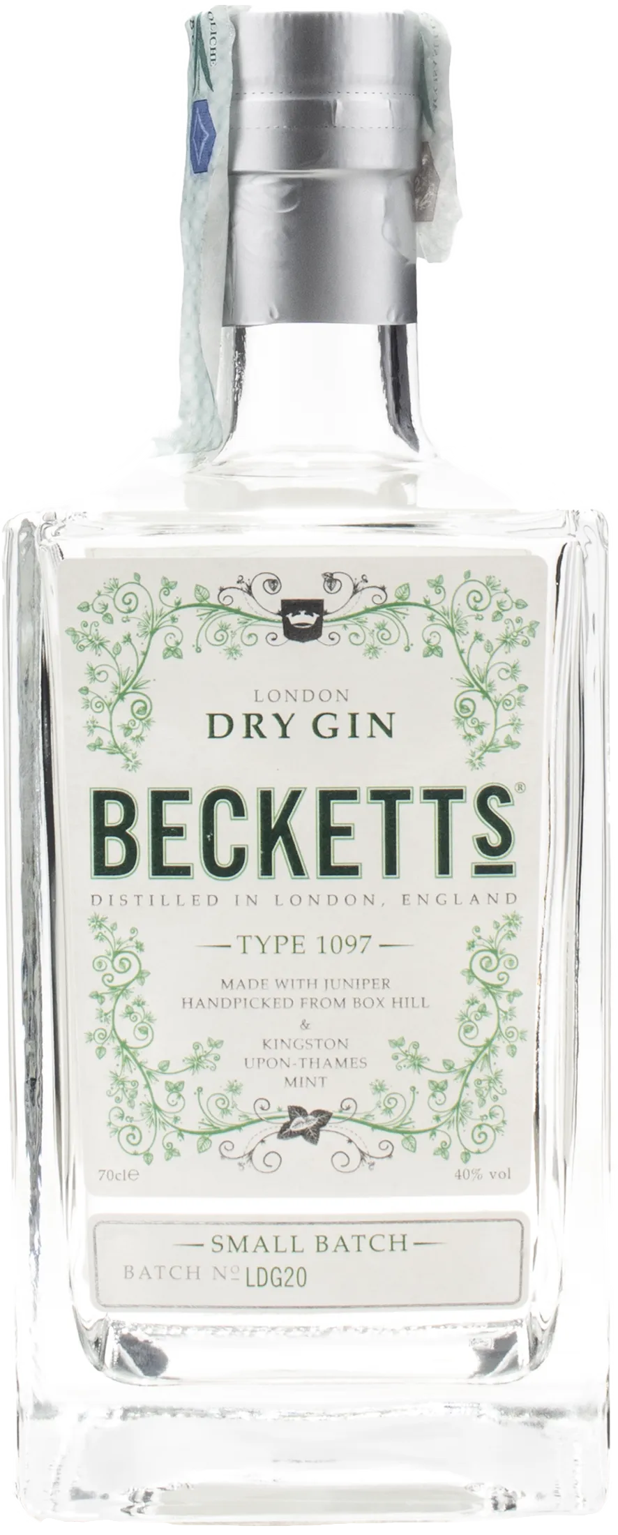Beckett's London Dry Gin Type 1097