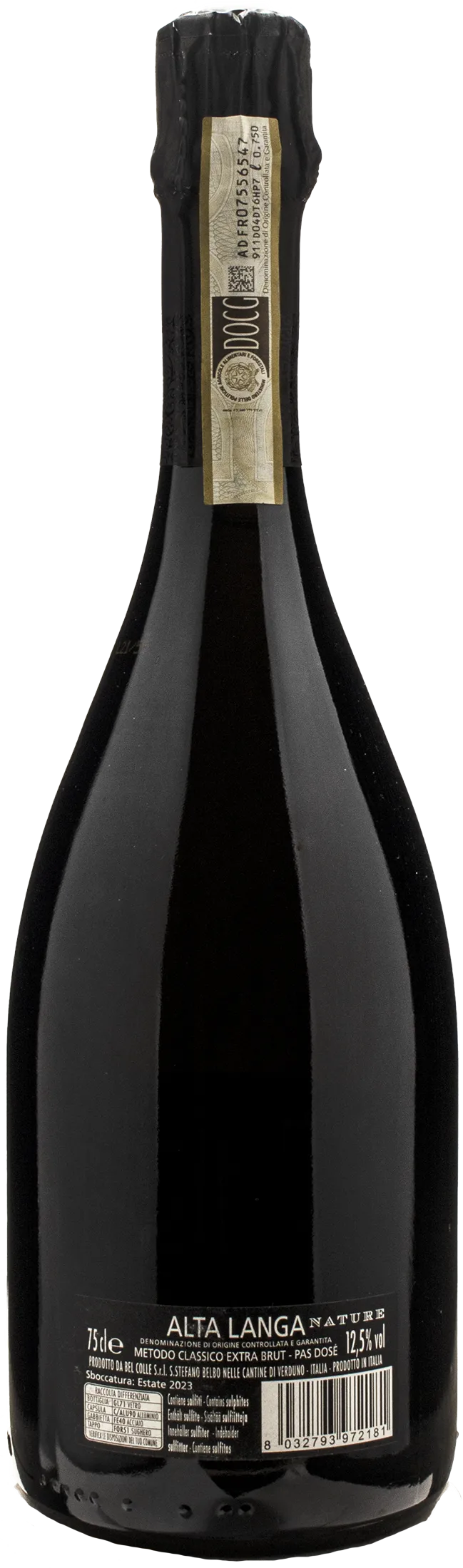 Bel Colle Alta Langa Cuvee Valentina Extra Brut 2020
