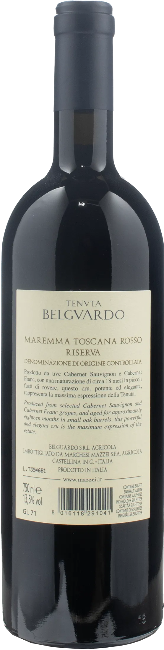 Belguardo Maremma Toscana Riserva 2019