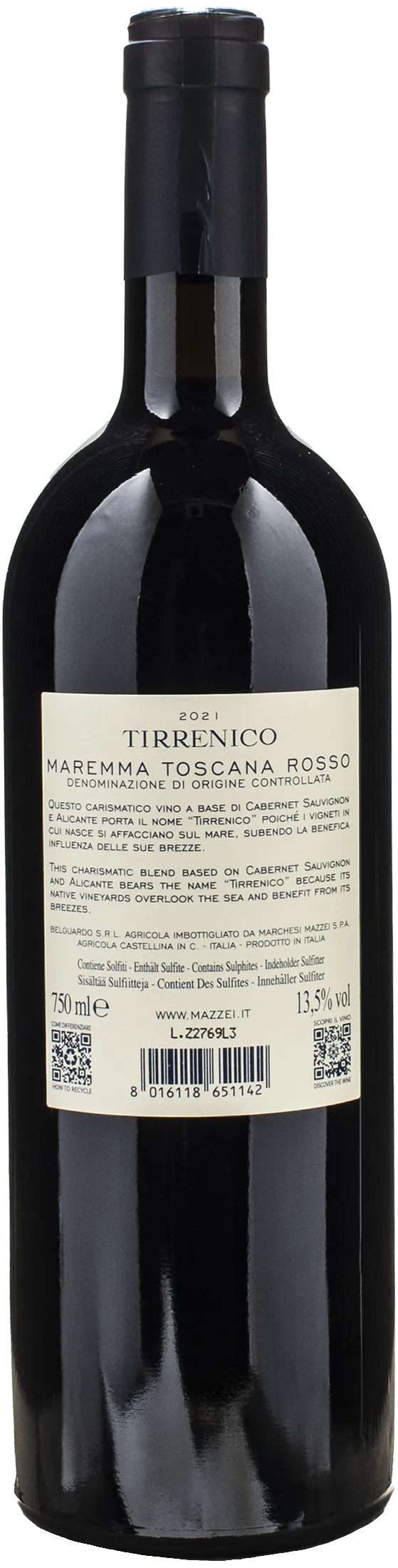 Belguardo Maremma Toscana Rosso Tirrenico 2021