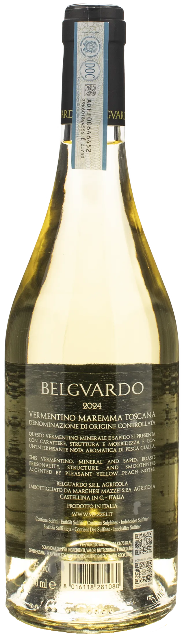 Belguardo Vermentino Maremma Toscana 2024