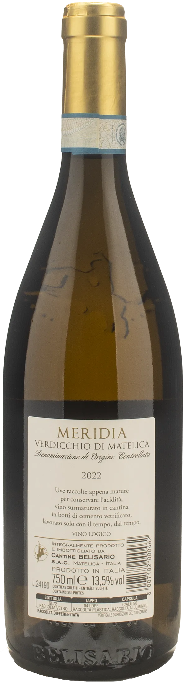 Belisario Verdicchio di Matelica Meridia 2022