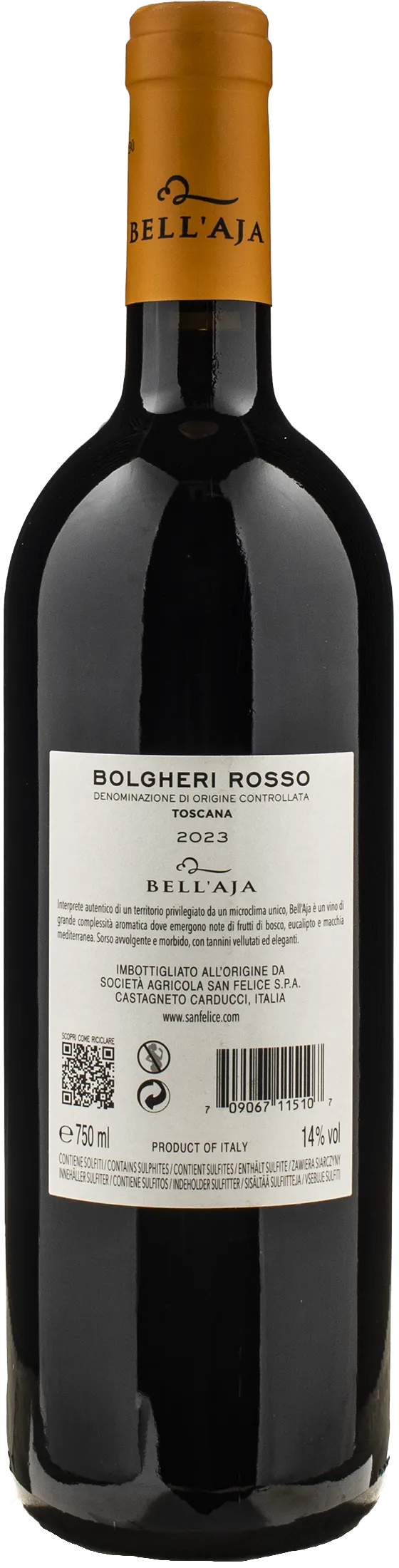 Bell'Aja Bolgheri 2023