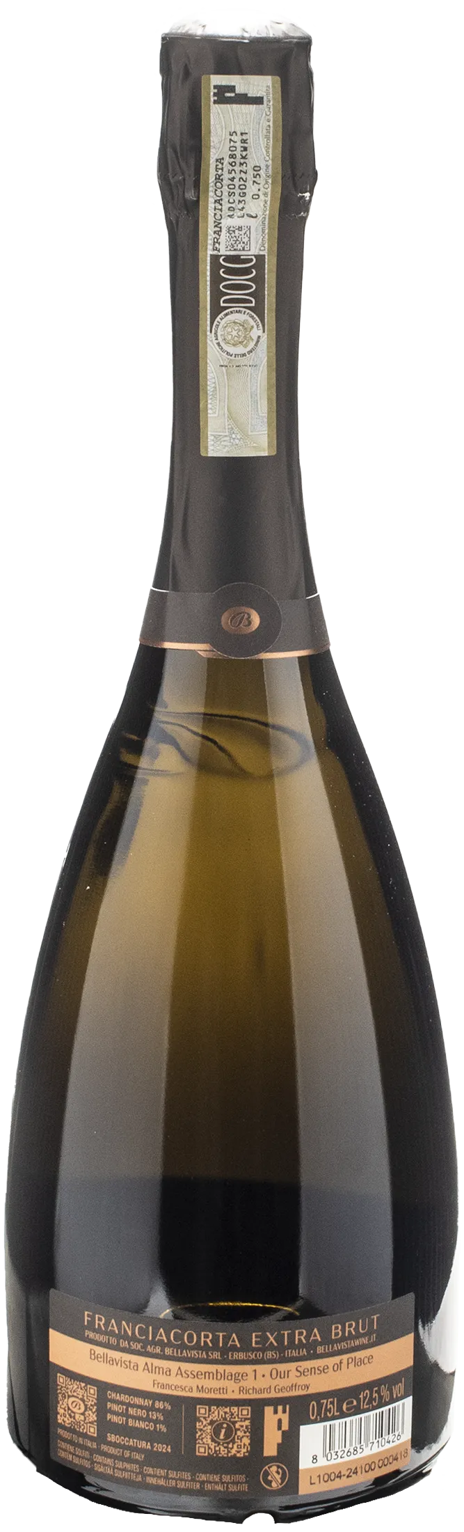 Bellavista Franciacorta Alma Assemblage 1 Extra Brut