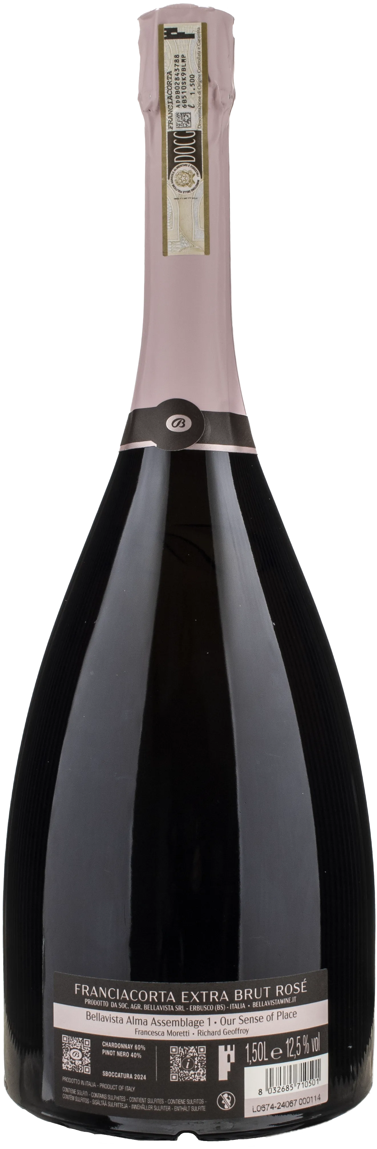 Bellavista Franciacorta Alma Assemblage 1 Rosè Magnum