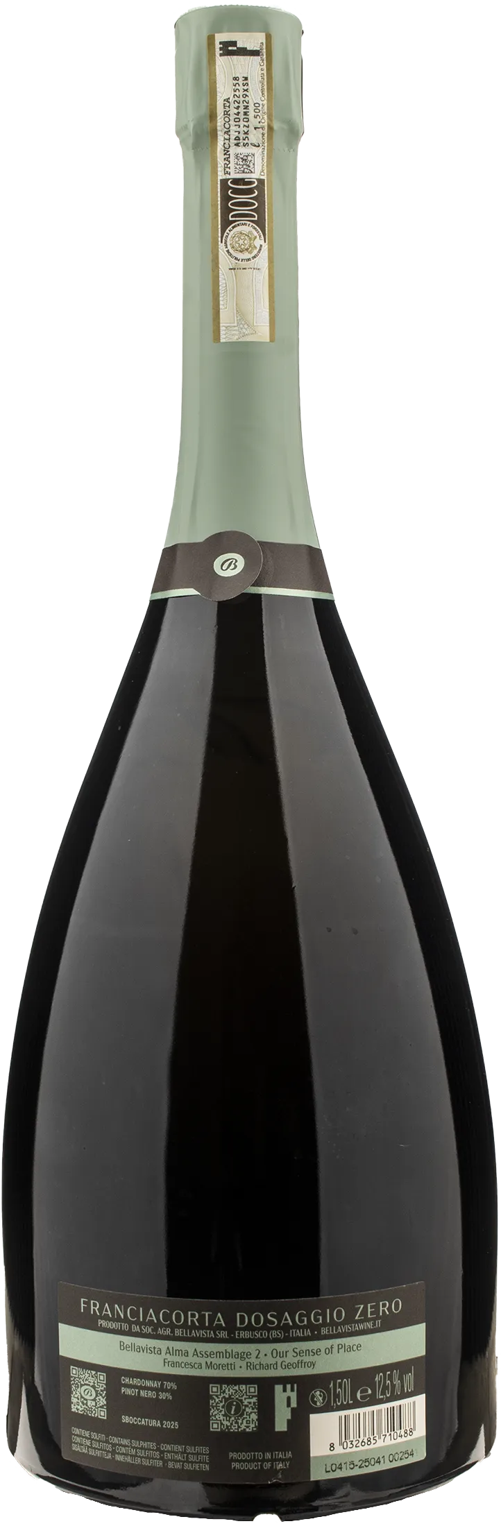 Bellavista Franciacorta Alma Non Dosato Assemblage 2 Magnum