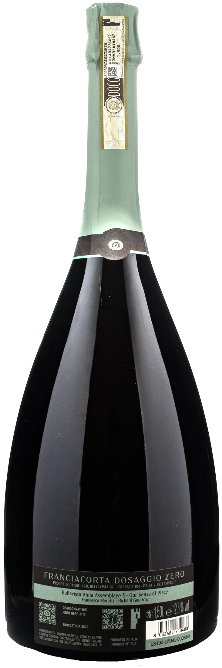 Bellavista Franciacorta Alma Non Dosato Assemblage 3 Magnum