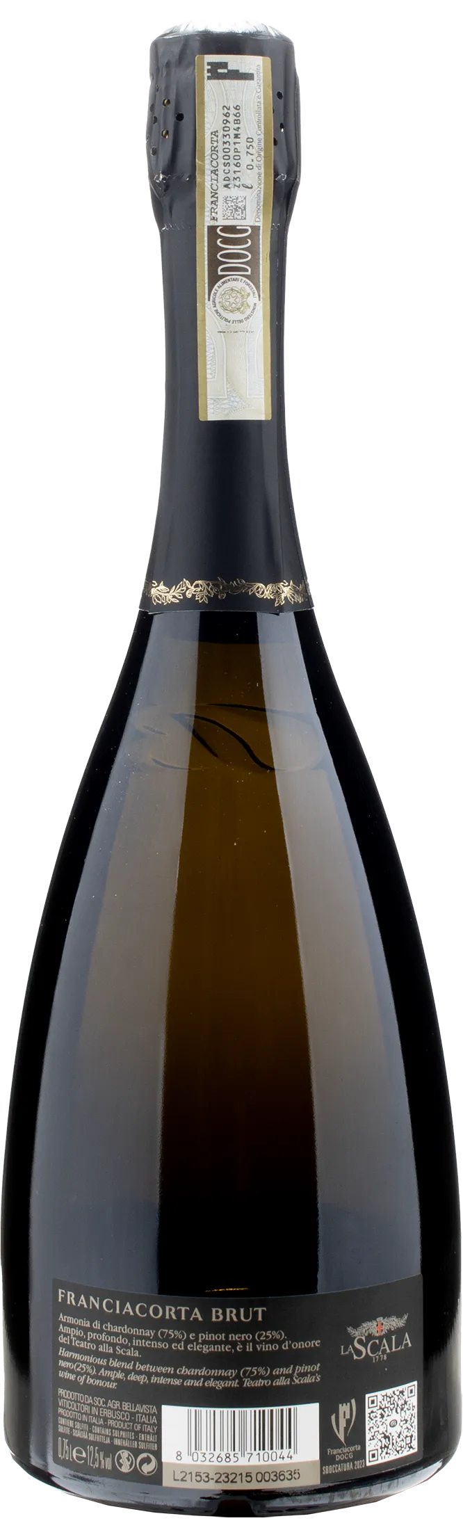 Bellavista Franciacorta Brut Teatro alla Scala 2019