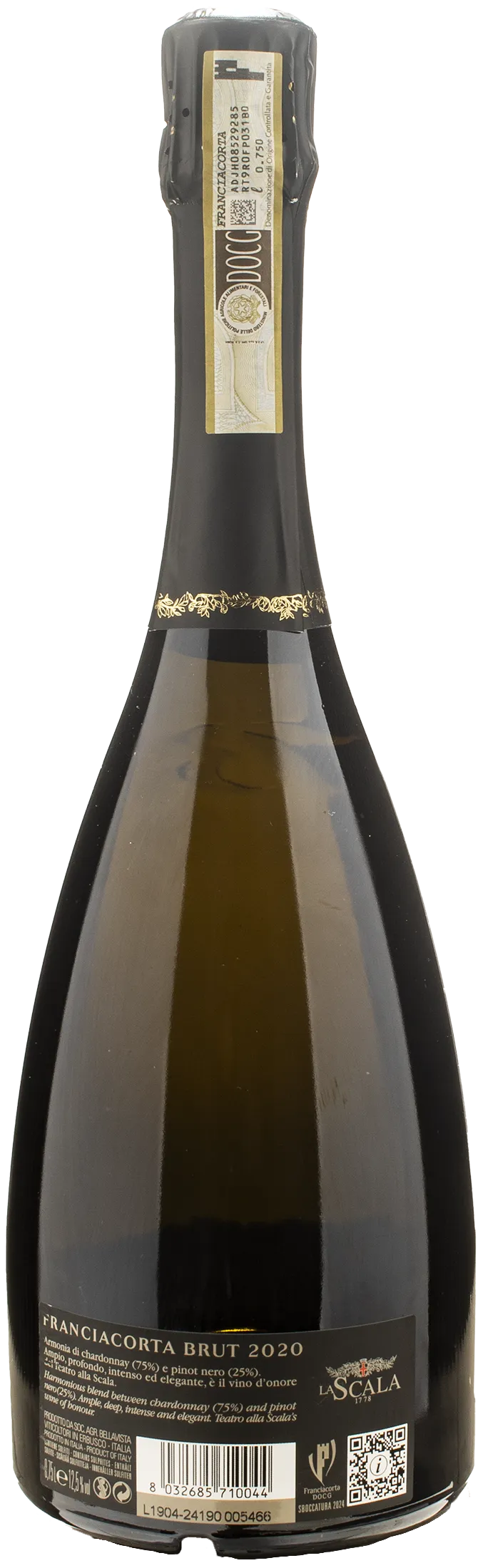 Bellavista Franciacorta Teatro alla Scala Brut 2020