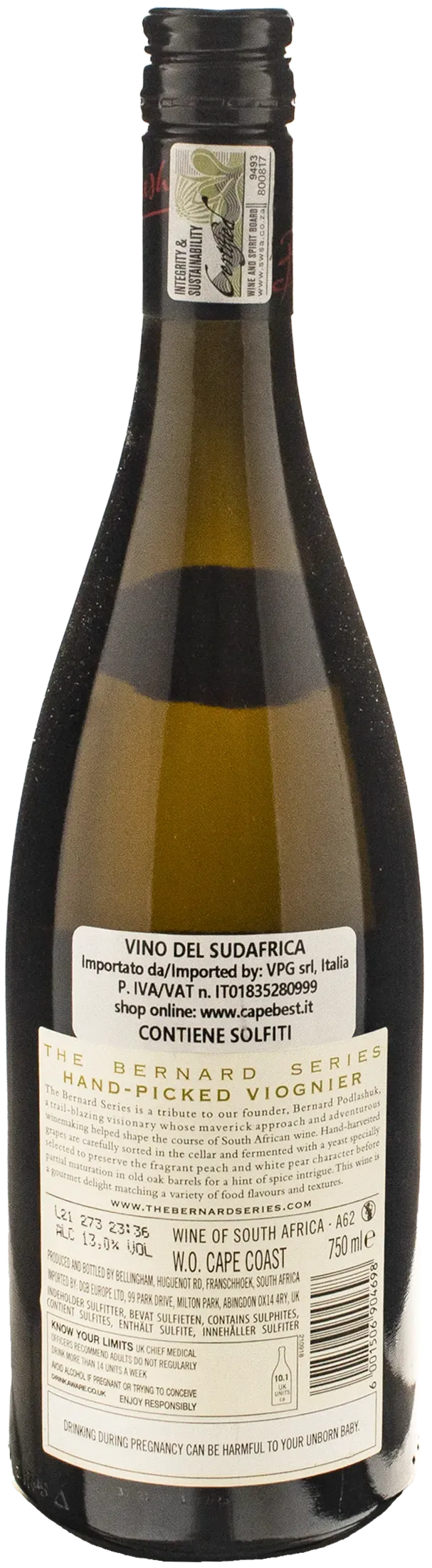 Bellingham Bernard Series Hand Picked Viognier 2020