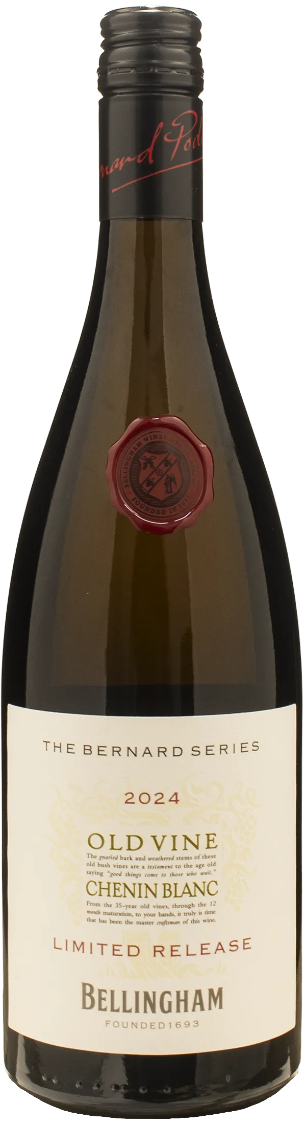 超レア Beloved Belindy アンティーク ビー・ラヴド・ベリンディー Bellingham Bernard Series Old Vine Chenin Blanc 2024 | XtraWine