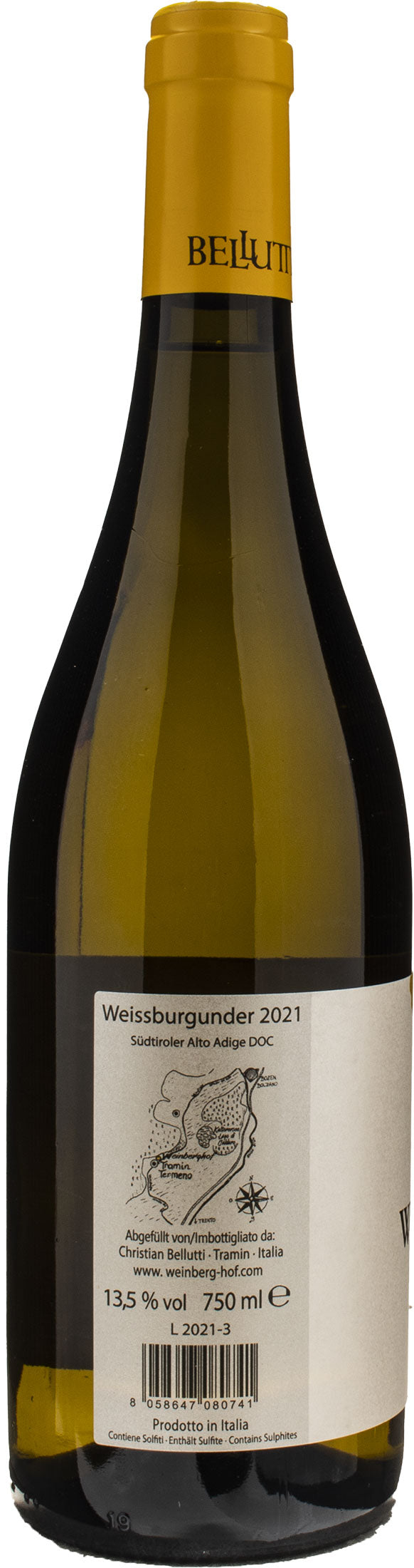 Bellutti Weinberghof Pinot Bianco 2021