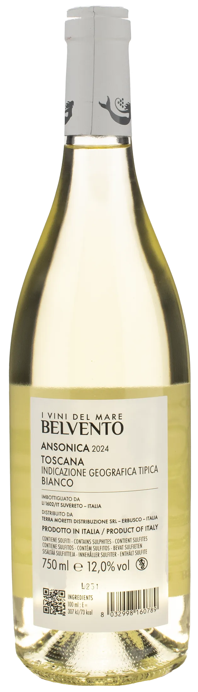 Belvento Toscana Bianco Ansonica 2024