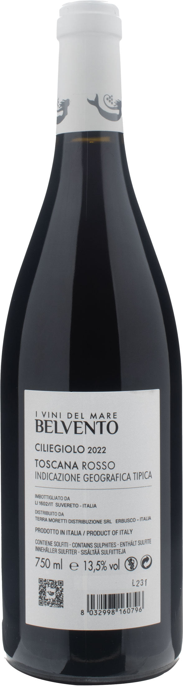 Petra Toscana Ciliegiolo Belvento 2022