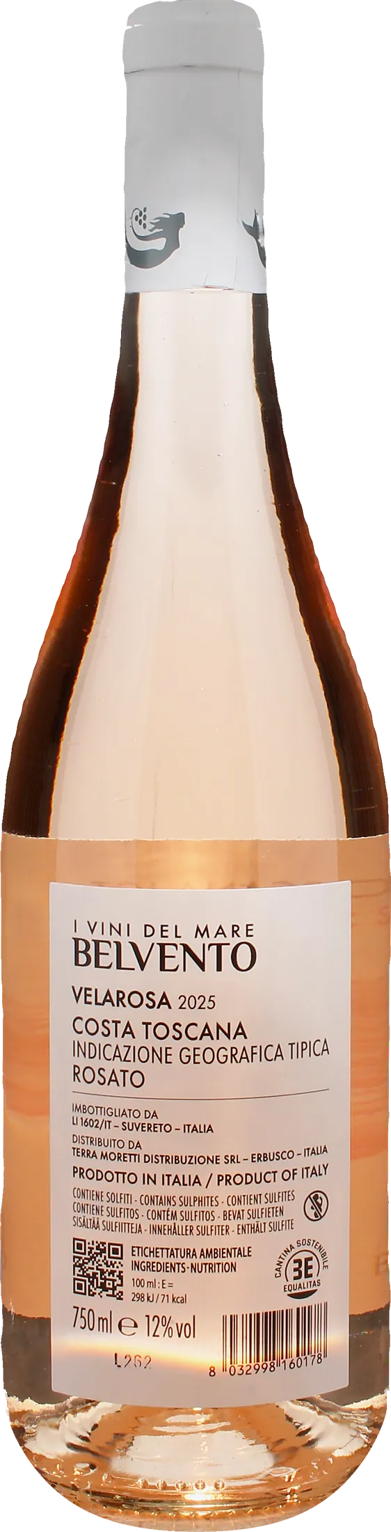 Belvento Toscana Rosato Velarosa 2025