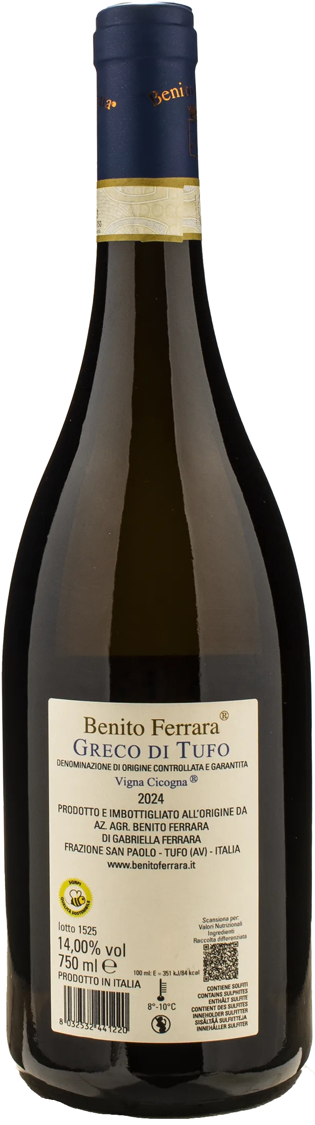 Benito Ferrara Greco di Tufo Vigna Cicogna 2024