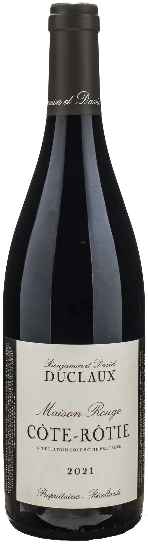 Benjamin et David Duclaux Cote Rotie Maison Rouge 2021