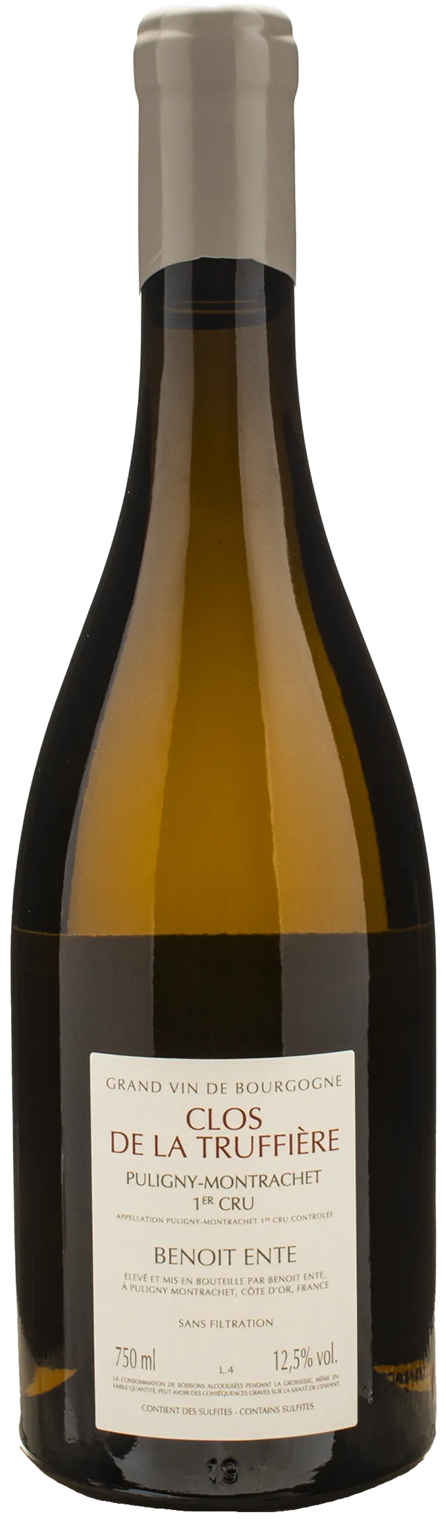 Benoit Ente Clos de la Truffiere Puligny Montrachet 1er Cru 2022