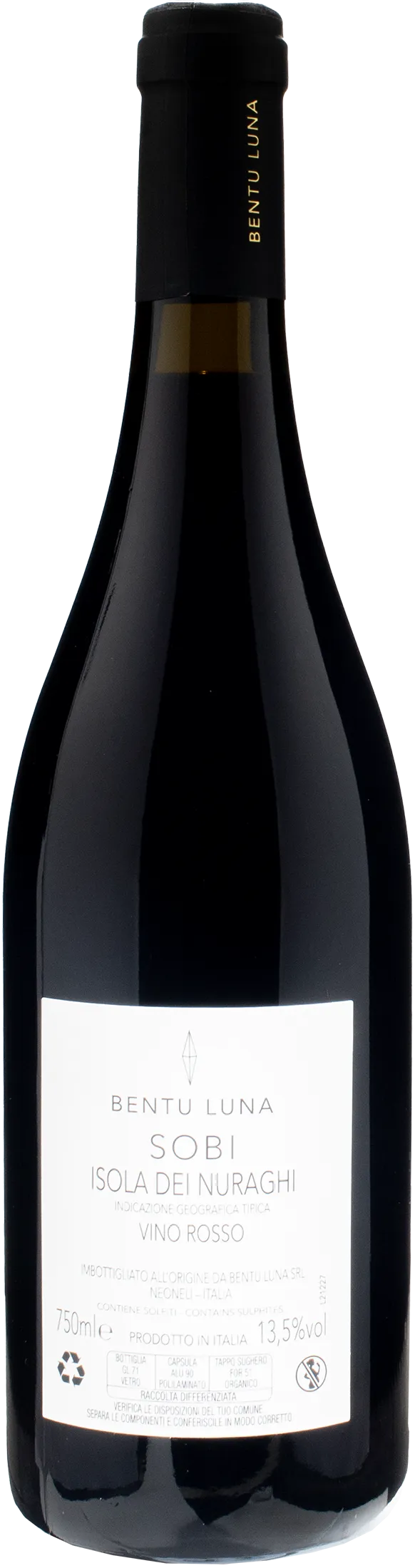 Bentu Luna Sobi Rosso Isola dei Nuraghi 2020