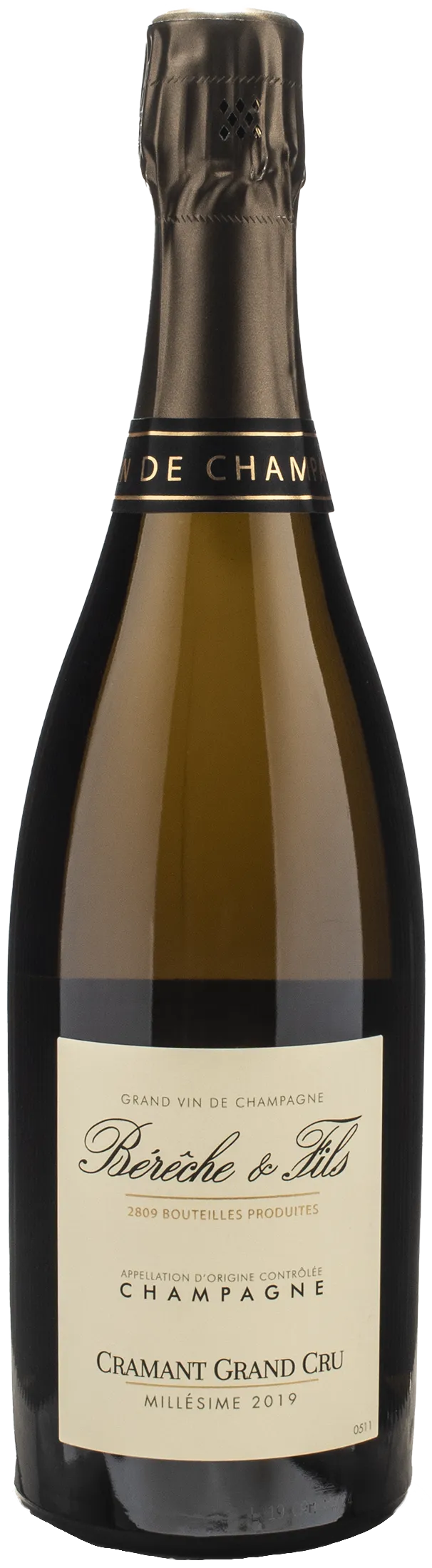 Bereche & Fils Champagne Grand Cru Cramant Dosage Zero 2019