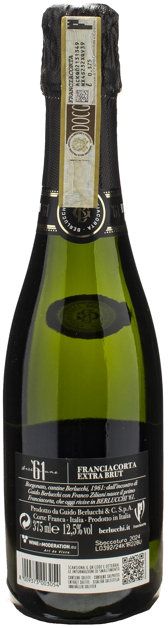 Berlucchi '61 Franciacorta Extra Brut 0.375L