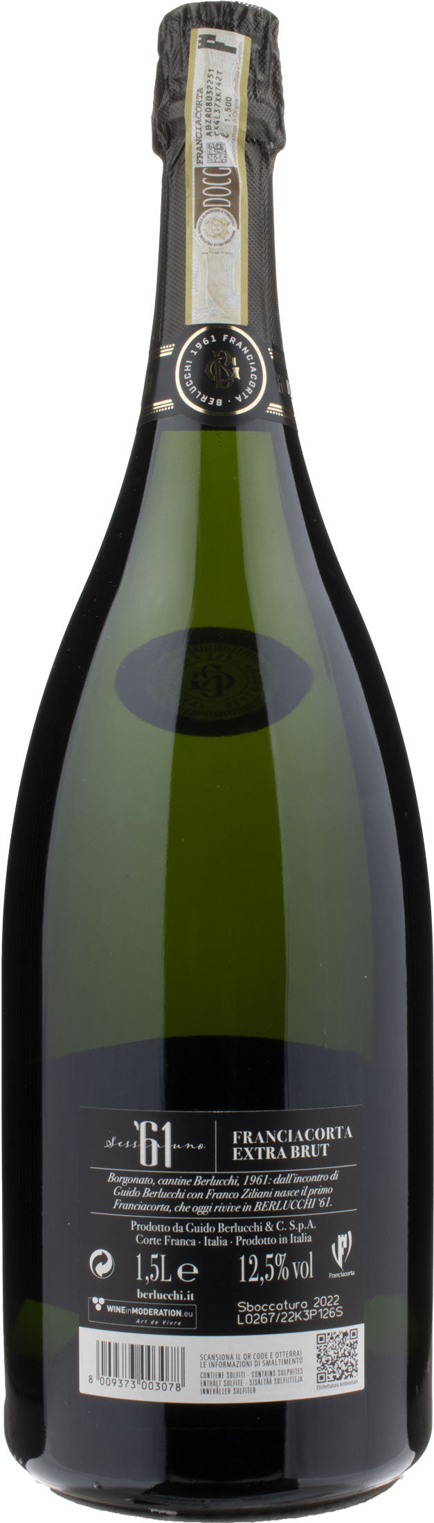 Berlucchi '61 Franciacorta Extra Brut Magnum