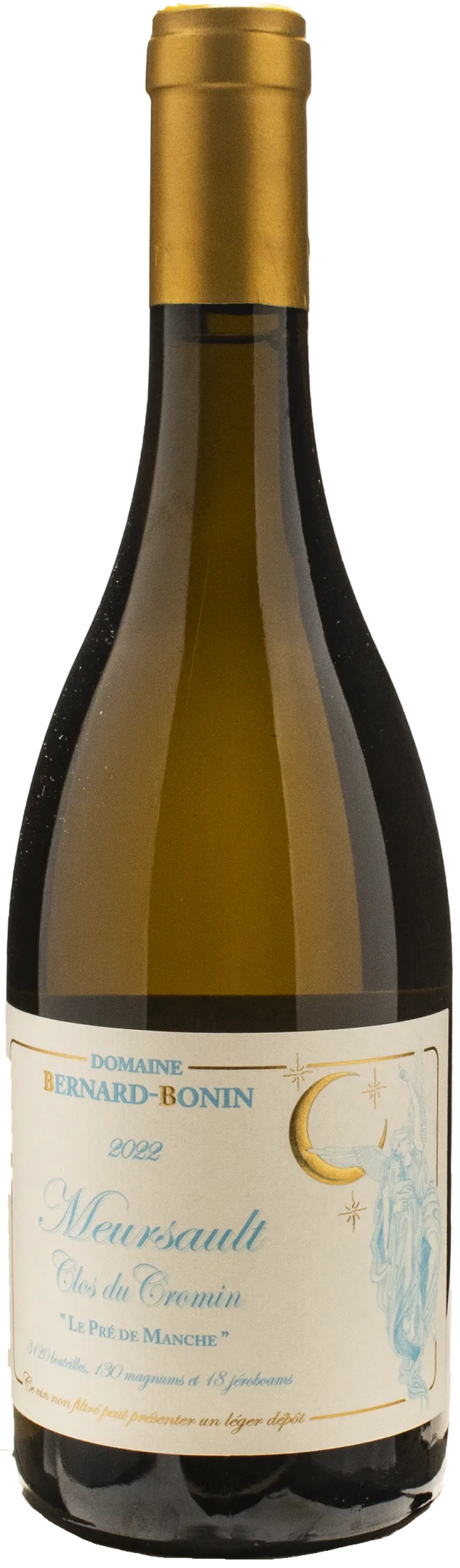 Bernard Bonin Meursault Clos du Cromin Le Pre de Manche 2022
